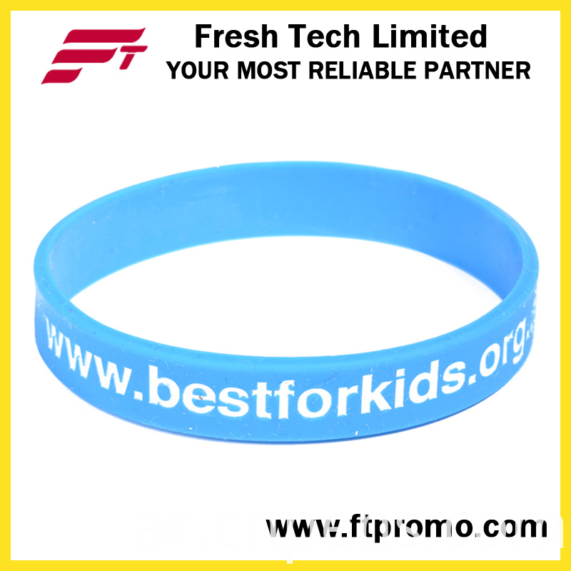 Promotional OEM Company Gift Silicone Wristband